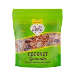 Schullo all natural coconut granola - package photo