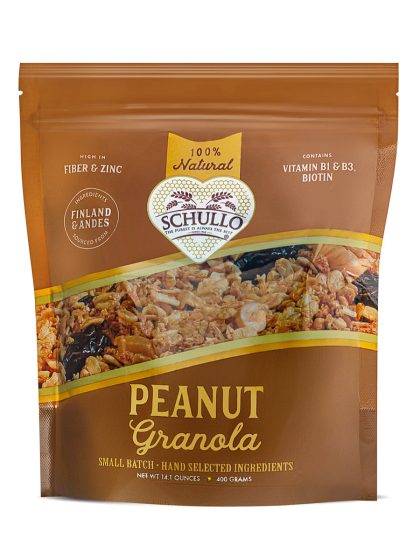 Peanut Granola - front of package - Schullo