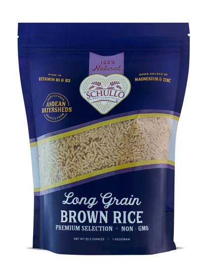 Long Grain Rice - front of package - Schullo