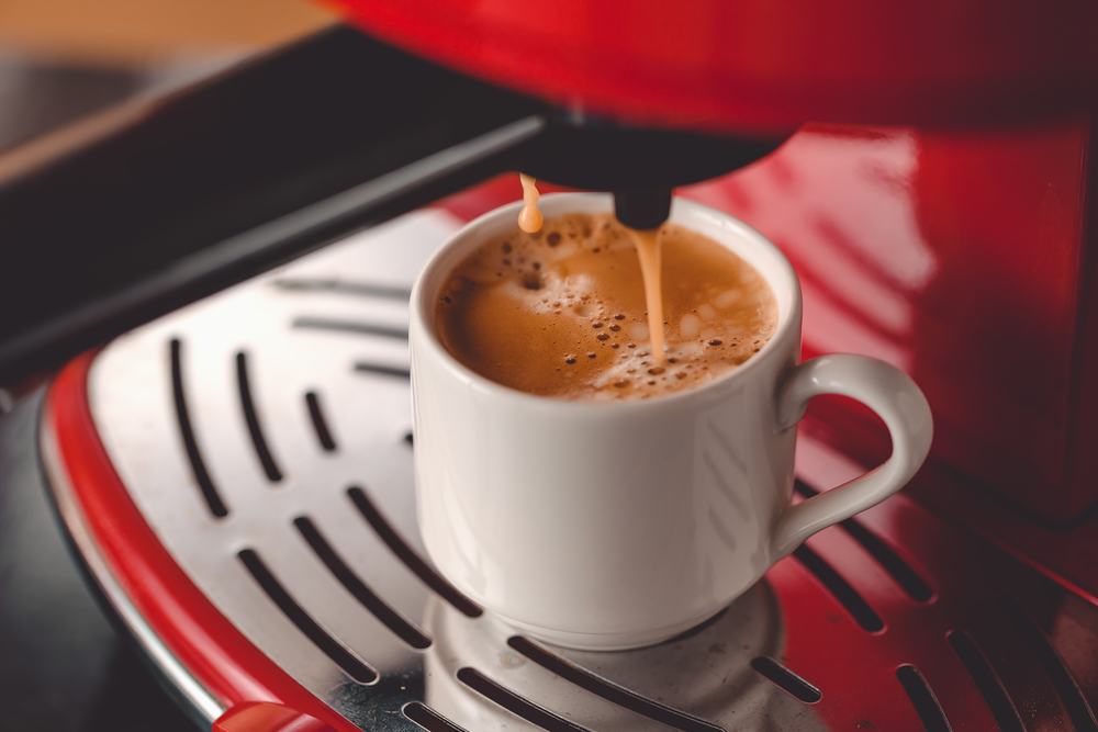 Espresso coffee machine.