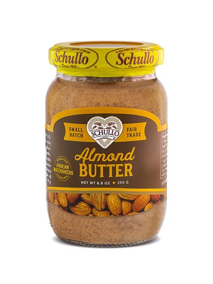 Almond Butter - front of jar - Schullo