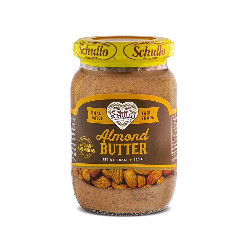 All Natural Almond Butter - front of jar - Schullo