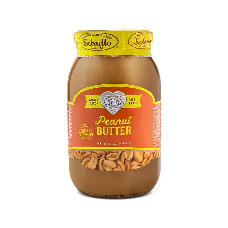 Schullo All Natural Peanut Butter - front of jar