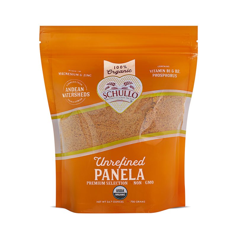 Organic Unrefined Panela - front of package - Schullo