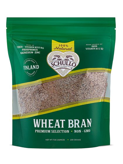Wheat Bran - front of package - Schullo