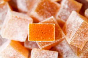 French apricot jelly candy