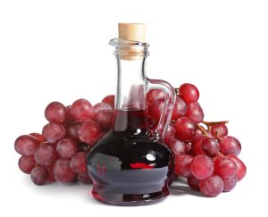 Volpaia red wine vinegar in flask 