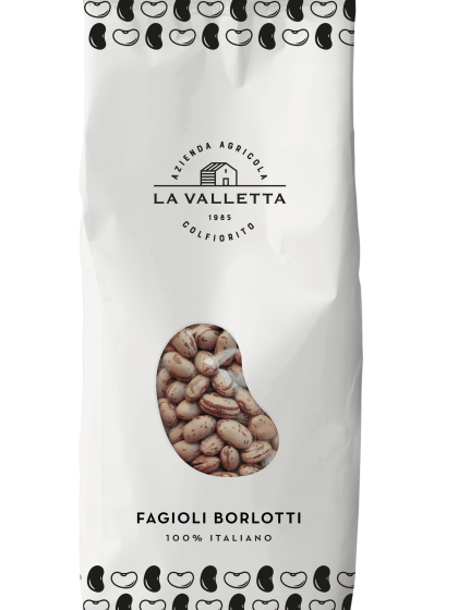 La Valletta fagioli Borlotti beans-front of package