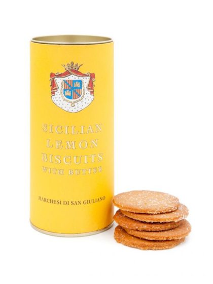 Lemon cookies from Sicily-front of package