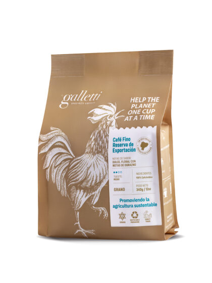 Galletti coffee front of package