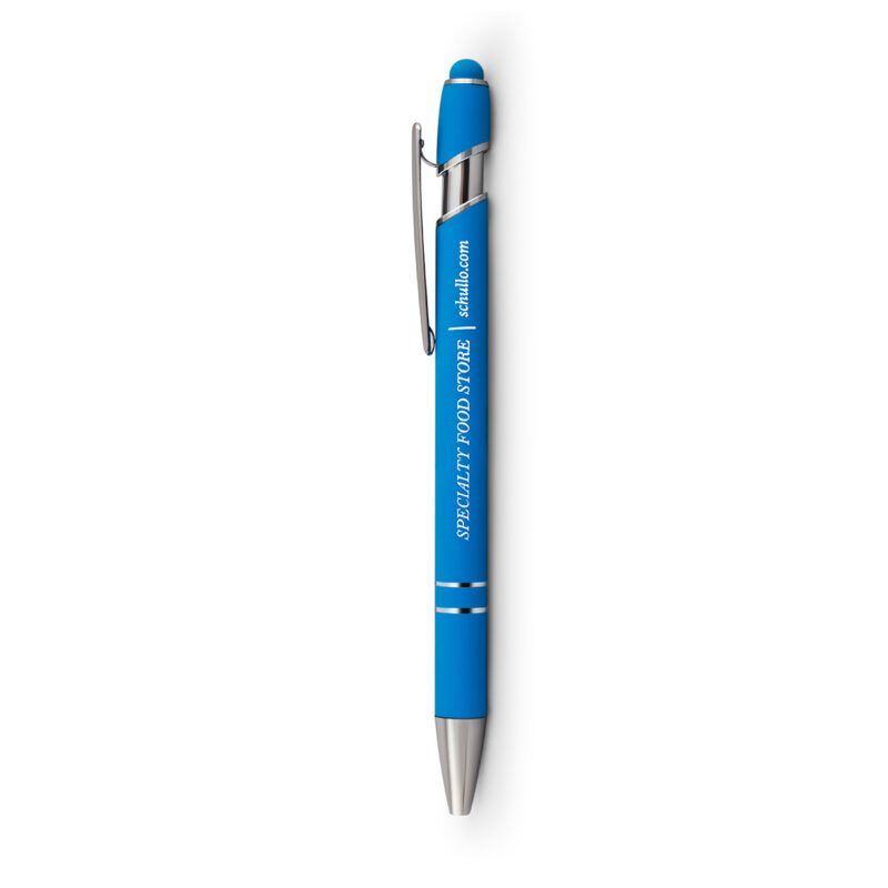 light blue pen