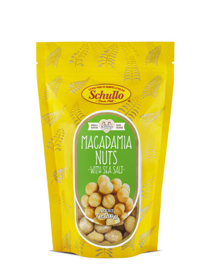 Schullo macadamia nuts with sea salt