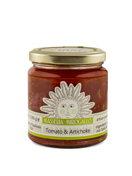 Masseria Mirogallo Tomato Artichoke pasta sauce