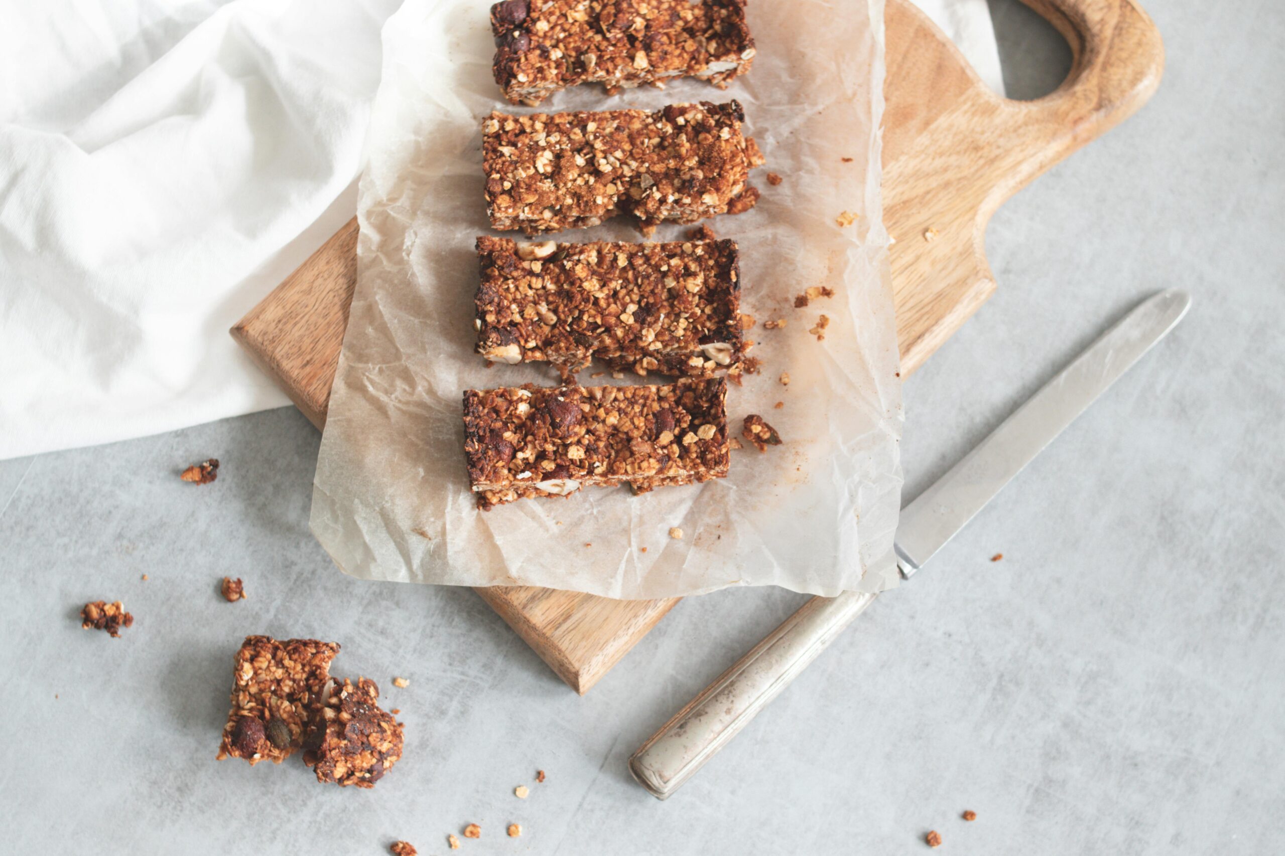 Breakfast Bars With Organic Quick Oats and Coconut – Recipe