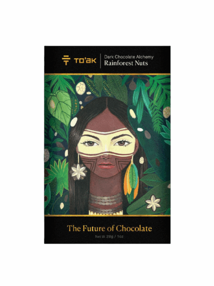 Rainforest nuts chocolate front of packet