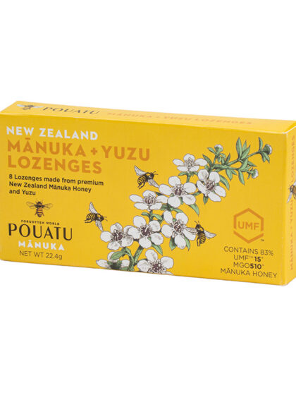 Manuka Honey & Yuzu Lozenges / 0.8oz