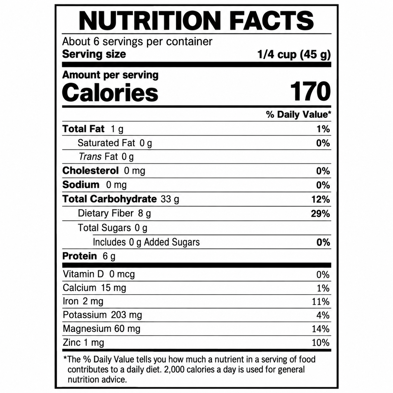Organic Hulled Barley / 10.58 oz - Image 4